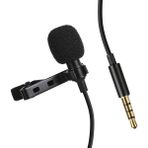 Magicvoice JH-043 3.5 mm Girişli Kablolu Youtuber Yaka Mikrofon - Standart - Siyah