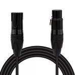 Magicvoice Ld381 1.5 Metre Canon Xlr Dişi - Canon Xlr Erkek Stereo Plastik Jak Mikrofon Ses Kablosu