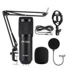 Magicvoice M-800U, Profesyonel Kondanser Yayıncı Mikrofonu, Ses Kaydı, Podcasting, YouTube, Karaoke, Oyun Akışı, (+48V Phantom Power Uyumlu)