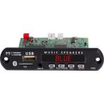 Magicvoice Mp5 Usb-Sd-Mmc-Bluetooth 12V-500MA Kumandalı Çevirici Dijital Video Player Board - Siyah