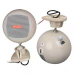 Magicvoice Mv-12 7.5 Cm 20 Watt Komütatörlü Hat Trafolu Krem Beyazı Sütun Sarkık Hoparlör (2'Li Takım) Vitrin