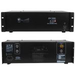 Magicvoice MV-1550 500 Watt 4-8 Ohm 100 Volt 19 Rack Hat Trafolu Power Anfi - Siyah