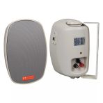 Magicvoice Mv-22 12 Cm 40 Watt Komütatörlü Hat Trafolu Beyaz Sütun Hoparlör 2'Li Okul Cami Konferans Salonu Hoparlörü