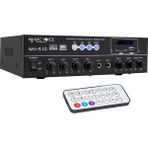 Magicvoice MV-510 50W USB-SD-Bluetooth 2 Mikrofon Girişli Hat Trafolu Amfi