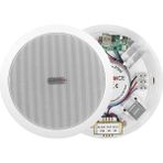 Magicvoice TPI-351 6" (16 Cm) Hat Trafolu Alçıpan/asma Tavan Tipi Hoparlör (6W Rms - Mp3 USB Uyumlu) - Beyaz - Siyah