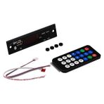 Magicvoice Usb-Sd-Mp3-Mic-Bluetooth-Kumandalı Oto Teyp Çevirici M517 - Siyah