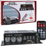 Magicvoice YW-406L 12 Volt 100 Watt Motosiklet Bluetooth Amfi Usb/sd 2 Kanal Pazarcı - Anfi (154X80X42MM) - Renkli