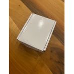 Magicway E-Ticaret Takı Aksesuar Kolye Bileklik 100 Adet Kapaklı Kargo Kutusu Beyaz Parlak Selefonlu 9X12X4CM