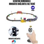 Magicway Sesli Işıklı Pilli 49 Parça Aksesuarlı Istasyon Özellikli Mıknatıs Vagonlu 265 cm Hızlı Tren Seti