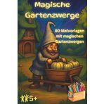 Magische Gartenzwerge: Malbuch für Kinder mit 80 magischen und lustigen Gartenzwergen. Der Fantasie freien Lauf lassen beim Ausmalen, Entspannen und die Kreativität sowie Feinmotorik fördern.
