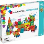 Magna-Tiles 20110 Metropolis 110 Parça, Çok Renkli