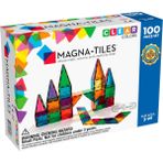 Magna Tiles Clear Colors 100 Parça Manyetik LEGO