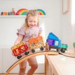 Magna Tiles Connetix Rainbow Transport Set - 50PARÇA