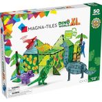 Magna Tiles Dinozor Dünyası Oyuncak, 50 Parça, XL, Standart, Uzun Kollu