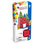 MAGNA-TILES microMAGS 26 parçalı seyahat manyetik yapı seti – Bold Colors, orijinal manyetik yapı markası