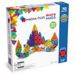 MAGNA-TILES microMAGS 70 parça Deluxe manyetik yapı seti, orijinal manyetik yapı markası