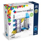 MAGNA-TILES Space 32 parçalı manyetik yapı seti, orijinal manyetik yapı markası