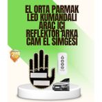 Magne LED Meteor Yağmur Işığı 10 Adet Çubuk Kayan Yıldız Efektli - TGR7028-9255 - Çok Renkli