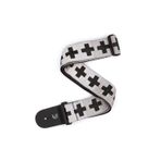 Magnesia Planetwaves T20W1509 Gitar Askısı Dokuma Checkered Crosses Woven Guitar Strap, Checkered Crosses