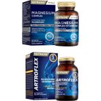 Magnesium Complex Vitamin B6 60 Tablet ve Nutraxin Artroflex 90 Tablet Glukozamin Kondroitin MSM Takviye Edici Gıda Seti