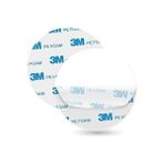 Magnet 50 Adet 3m Yuvarlak Kesimli Çok Güçlü Çift Taraflı Köpük Bant 38MM Çap - Standart