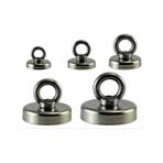 Magnet Fishing, Askılı Güçlü Neodyum Mıknatıs, Kurtarma Mıknatısı 60Mm