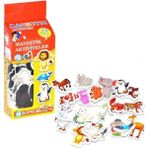 Magnet Hayvanlar 30 Parça - Renkli