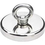 Magnet Magnet Fishing, 80MM Askılı Güçlü Büyük Neodyum Mıknatıs, Kurtarma Mıknatısı