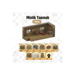 magnetcraft Mistik Tapınak Mıknatıslı Manyetik Blok Seti 80 Parça 2.5cm Büyük Boy Manyetik Lego Zeka Geliştirici Eğitici STEM Oyuncak Montessori Mıknatıslı Oyuncak 3+ Yaş