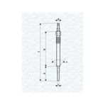 Magneti Marelli 60900200606 Isıtma Kızdırma Bujisi Crafter Jetta Passat Polo Sharan Touareg T5 A3 A4 Leon Fabıa Superb 02-