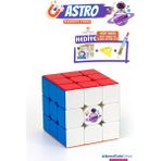 Magnetic Astro 3x3 Profesyonel Rubik Akıl Zeka Küpü Speedcube Mıknatıslı Manyetik Magnetic Eğitici Oyuncak Hız Küpü - Çok renk_variant_propertyli