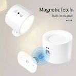 Magnetik Yapışkanlı Uzaktan Kumandalı Işık Oda Salon Işıklandırmak Için Lamba İç Mekan Için Uygun Şarjlı Aydınlatma Yatak Odası Çocuk Odası Aydınlatması Bd80a (Bd80a - Beyaz)