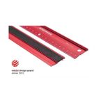 Magnetoplan Alüminyum Kaymaz Tabanlı Cetvel 60Cm