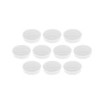Magnetoplan Güçlü Mıknatıs 25 mm Hobby Magnet - 10 Adet - Beyaz