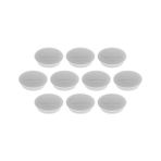 Magnetoplan Güçlü Mıknatıs Junior Magnet 34 mm - 10 Adet - Gri