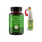 Magnezyum 1 Ad Bisglisinat Magnezyum Sitrat Malat & Vitamin B2 B3 B6 Caps 60LI + Çörek Otu Yağ