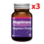 Magnimore Magnesium Citrate 3x60 Kapsül