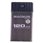 Magnum 120'li 60 mm. 2B Şeffaf Siyah 0.7 Kalem Ucu