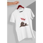 MAGORS ATAM -BİSİKLET YAKA PAMUKLU KISA ATATÜRK - AY YILDIZ BASKILI YETİŞKİN VE ÇOCUK T-SHIRT
