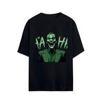 MAGORS JOKER TASARIMLI UNISEX OVERSIZE PAMUKLU T-SHIRT