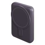 Magpac Mini 10.000 Mah 20W Type-C 15W Kablosuz Şarj - Stant Özellikli Magsafe Powerbank - Derin Mor
