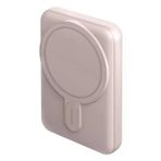 Magpac Mini 10.000 Mah 20W Type-C 15W Kablosuz Şarj - Stant Özellikli Magsafe Powerbank - Pembe