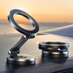 Magsafe Araç Montajı, 360° Ayarlamalı Manyetik Telefon Tutucu