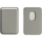 Magsafe Cüzdan Kartlık Mıknatıslı Magsafe Uyumlu Iphone 11 12 13 14 15 16 17 - Gri