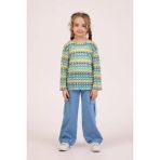 Magu Kız Çocuk 3'lü Takım – Desenli Sweatshirt, Kargo Pantolon ve Basic Atlet - Karışık - 6 - 7 Yaş