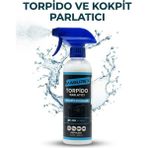 Magurex Antistatik Torpido Parlatıcı ve Yenileyici - Toz Tutmaz Torpido Parlatıcı 400ML - Araç Içi Bakım
