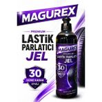 Magurex Premium Lastik Parlatıcı Jel 400 ml - 30 Güne Kadar Etkili Islak Görünüm & Uzun Süreli Koruma