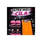 MAGUREX ULTRA HIZLI CİLA 2 ADET VE ÇİFT TARAFLI CİLA BEZİ