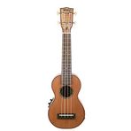 Mahalo MM1E All Solid Elektro Soprano Natural Ukulele