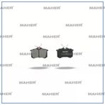 Maher FREN BALATA CROSSLAND / CROSSLAND 10 / MEGANE 2 / 307 / C3 / C4 / GOLF4 / BORA 1999-2005 (KALINLIK 17MM) ARKA CİVATALI 7701206784